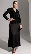 Мода Юрс Костюм 25-2881  Черный фото 3