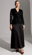 Мода Юрс Костюм 25-2881  Черный фото 2