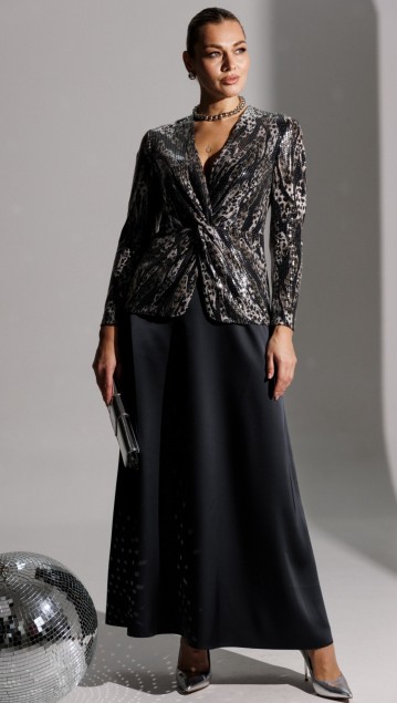 Мода Юрс Костюм 25-2881 Серый 