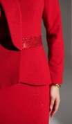 Мода Юрс Костюм 25-2888 Красный фото 3