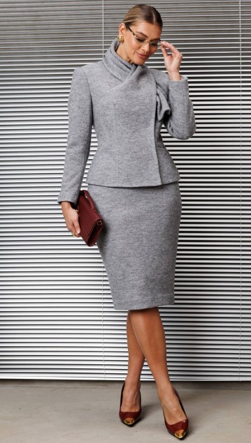 Мода Юрс Комплект 25-2936 Серый фото 2