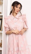 Мода Юрс Платье 2662 Розовый фото 4