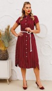 Мода Юрс Платье 2757 Бордо фото 3