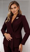 Мода Юрс Костюм 2934 Бордо фото 4