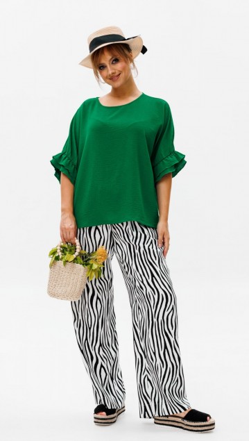 Мублиз Комплект 180 Зеленый+зебра 