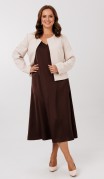 Мублиз Костюм 292 Бежевый + шоколад фото 4