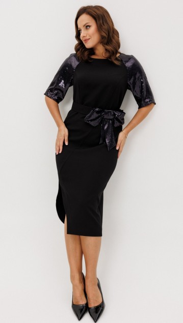 Мублиз Платье 296 Черный фото 6