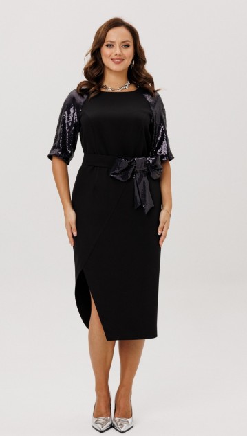 Мублиз Платье 296 Черный 