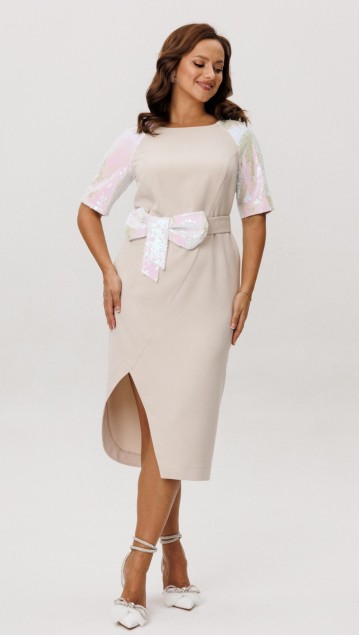 Мублиз Платье 296 Экрю фото 3