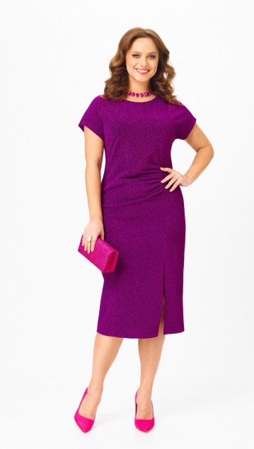 Мублиз Платье 312 Фиолетовый 