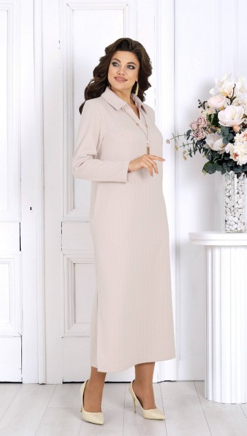 NINELE Платье 6009 Песочный фото 4