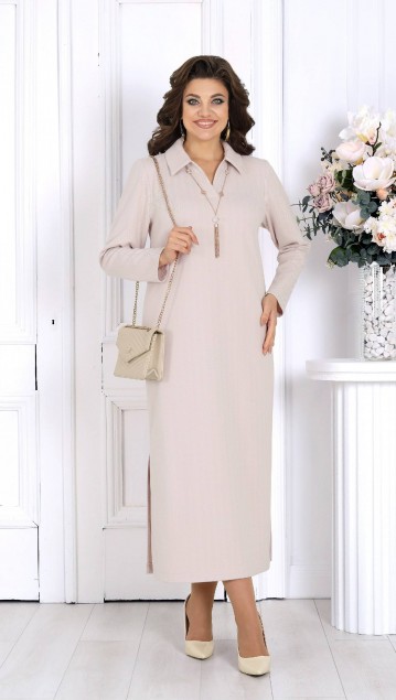 NINELE Платье 6009 Песочный фото 3