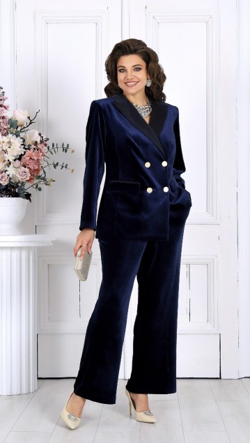 NINELE Костюм 6032 Темно-синий фото 4