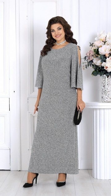 NINELE Платье 6083 Серебро фото 4