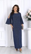 NINELE Платье 6083 Светло-синий фото 3