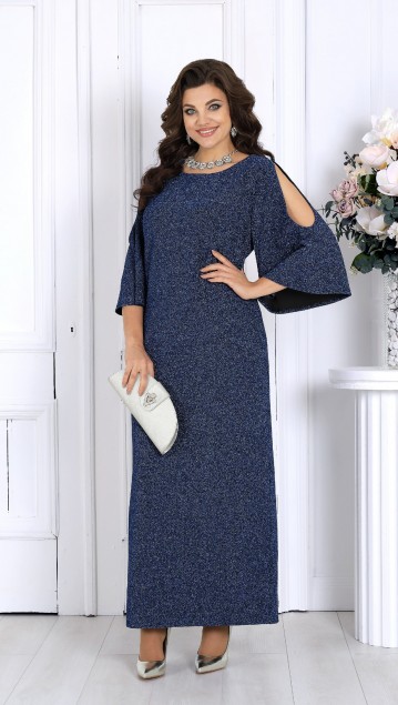 NINELE Платье 6083 Светло-синий фото 2