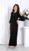 NINELE Платье 6083 Черный фото 4
