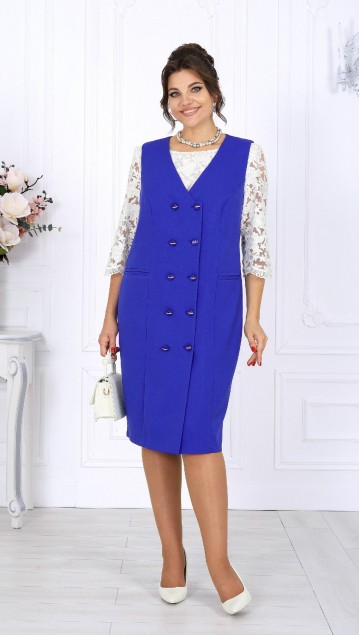 NINELE Сарафан 7443 Василек 