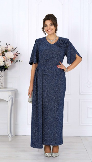 NINELE Платье 7509  Синий 