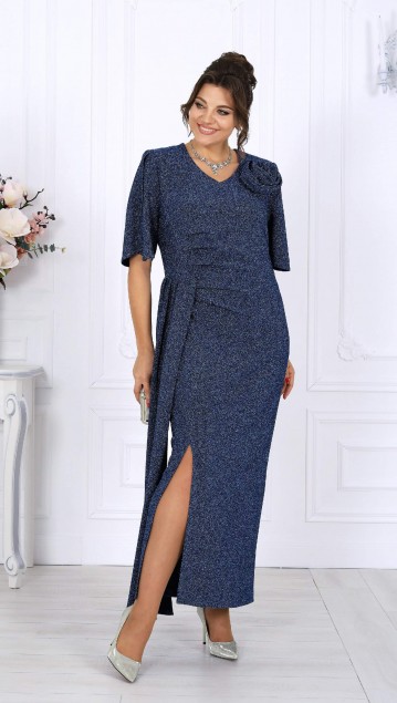 NINELE Платье 7509  Синий фото 6