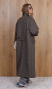 niv niv Пальто 1047 Французский серый фото 3