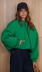  Куртка 1053 Зеленое яблоко