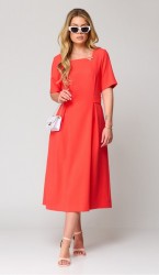  Платье L-261 красный