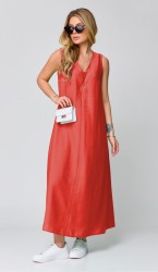  Платье L-871 красный