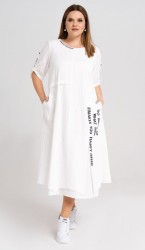  Платье 30280z Белый