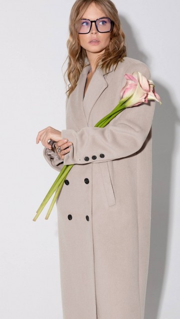 PiRS Пальто 5372 светло-бежевый фото 3