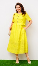  Платье 1-1951 Желтый
