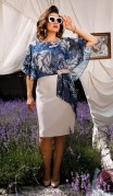 Romanovich Платье 1-2371  Ярко-синий фото 2