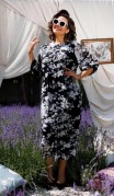 Romanovich Платье 1-2442 Белые цветы фото 2
