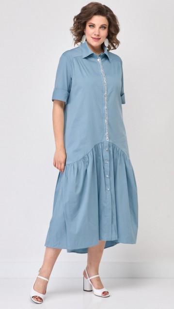 Solomea Lux Платье 812 голубой 