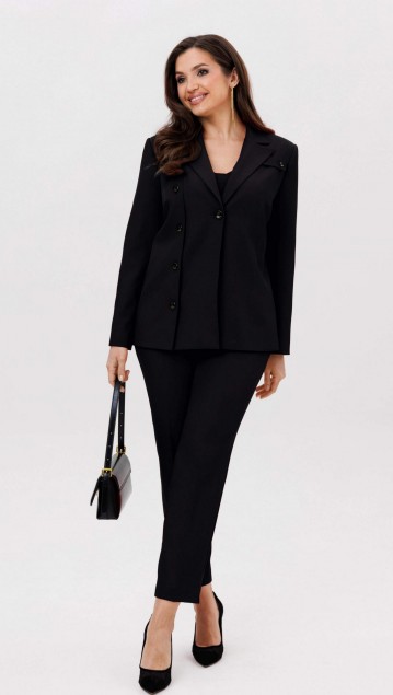 Vilena fashion Костюм 1088 черный 