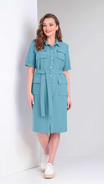 Vilena fashion Платье 805 мята 