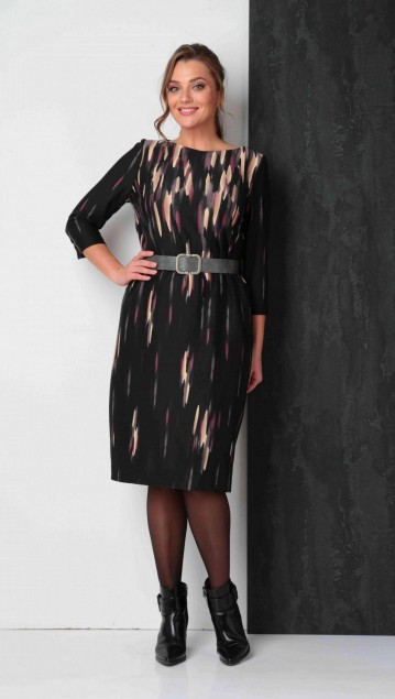 Vilena fashion Платье 818 индиго 