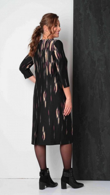 Vilena fashion Платье 818 индиго фото 7