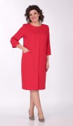 Vilena fashion Платье 842 красный фото 2