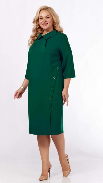 Vilena fashion Платье 896 зеленый фото 6