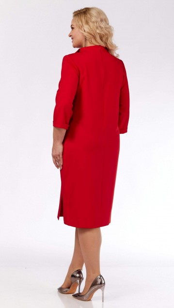 Vilena fashion Платье 896 красный фото 2