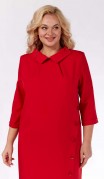 Vilena fashion Платье 896 красный фото 3