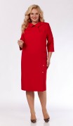 Vilena fashion Платье 896 красный фото 4