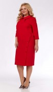 Vilena fashion Платье 896 красный фото 6