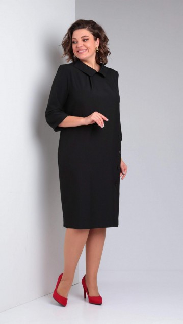 Vilena fashion Платье 896 черный фото 4
