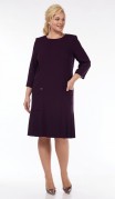 Vilena fashion Платье 897 баклажан фото 2