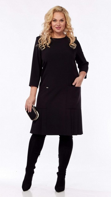 Vilena fashion Платье 897 черный фото 2
