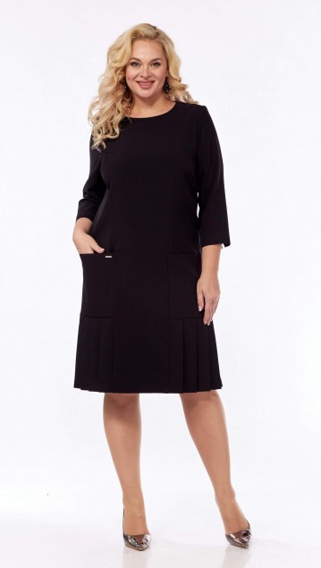 Vilena fashion Платье 897 черный 