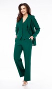 Vilena fashion Костюм 924 зеленый фото 2