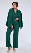 Vilena fashion Костюм 947 зеленый фото 2